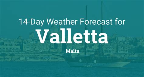 valletta weather 14 days.